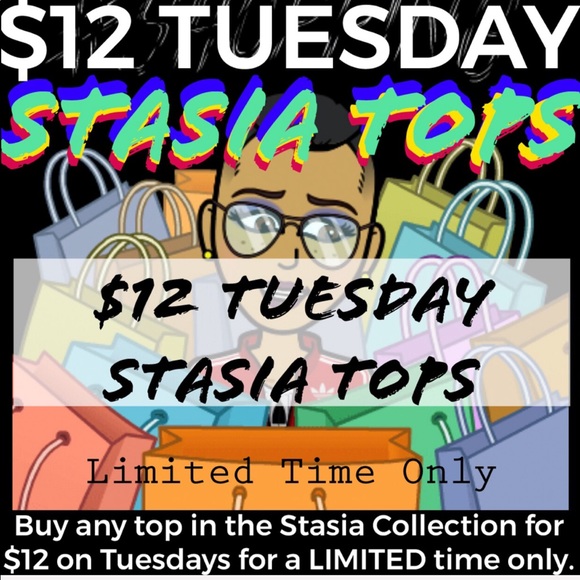 OFFER $12 on a STASIA TOP: IT’s YOURS #STASIA ONLY - Picture 2 of 2
